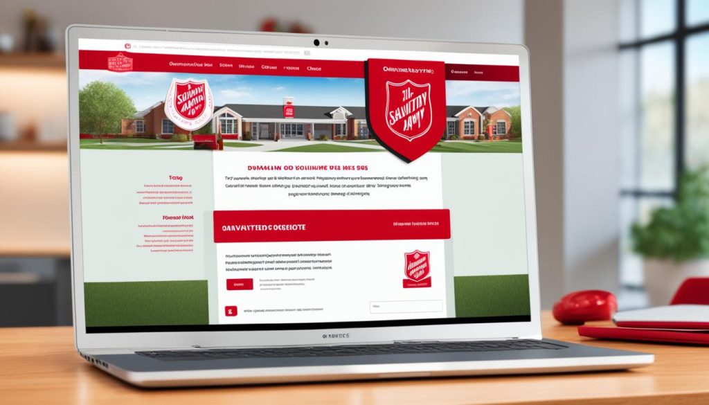 Salvation Army Online Donation