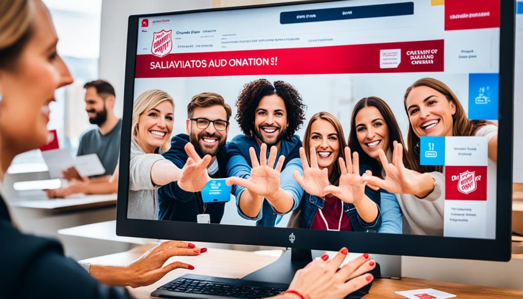 Salvation Army online giving